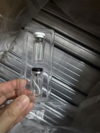 Bandeja de plástico para frasco de 3 ml com 2 unidades