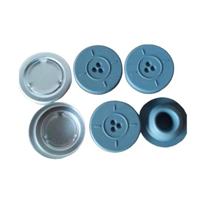 Rolha de borracha para frasco de butil de 32 mm para embalagem de infusão