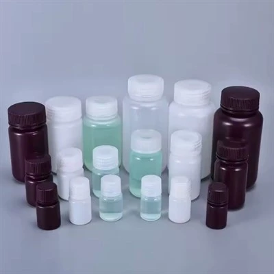 Frasco médico de pílula farmacêutica de plástico